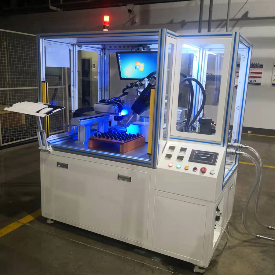CCD自動識別雙組份螺桿閥灌膠機(jī)TAD-222C